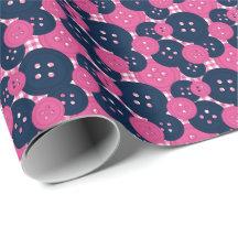 Marine Roze Knoop Gingham - Ambacht & Naaikamer