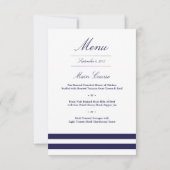 Marine RSVP & Menu (Achterkant)