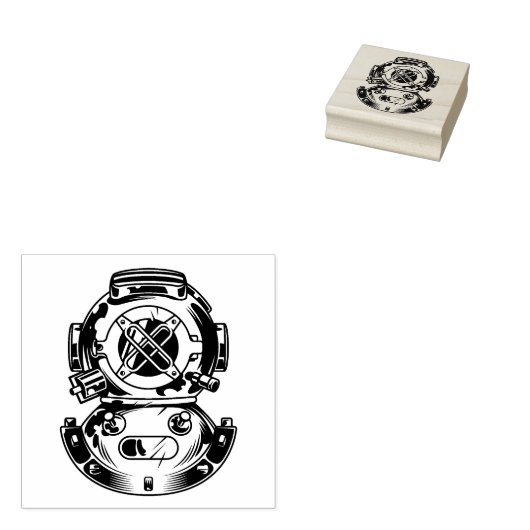 Marine Rubberstempel (Gestempeld)