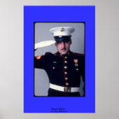 Marine Salute Poster (Voorkant)