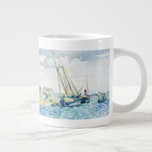 Marine Scene Boats bij Venice Grote Koffiekop