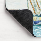 Marine Scene Boats bij Venice Muismat (Hoek)