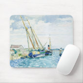 Marine Scene Boats bij Venice Muismat (Met muis)