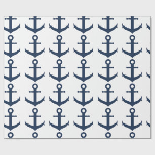 Marine scheepsanker scheepvaart  cadeaupapier
