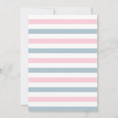 Marine scheepsboeg en strik geslacht onthulling kaart (Achterkant)