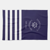 Marine Scheepvaarttraditie Naam Theedoek (Horizontaal)