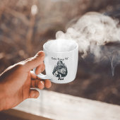 Marine Scuba Diving Cat Dad Koffiemok