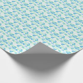 Marine Sketch Pattern Cadeaupapier (Hoek)