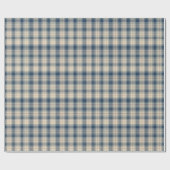 Marine streep cadeaupapier (Vlak)