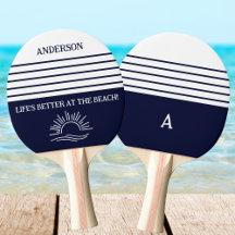 Marine Strepen Monogram Familie Nautilus