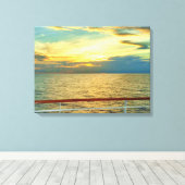 Marine Sunrise Canvas Afdruk (Insitu (Houten vloer))