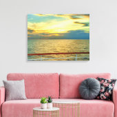 Marine Sunrise Canvas Afdruk (Insitu (Woonkamer))