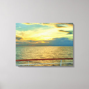 Marine Sunrise Canvas Afdruk