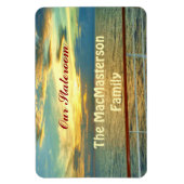 Marine Sunrise Stateroom Door Marker Magneet (Verticaal)