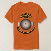 Marine tarief boiler technicus t-shirt (Design voorkant)