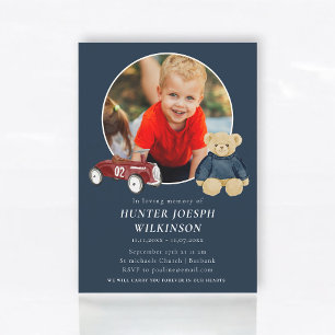 Marine Teddybeer Kinderherdenking  Kaart