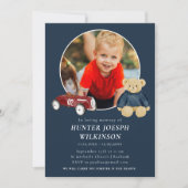 Marine Teddybeer Kinderherdenking Kaart (Voorkant)