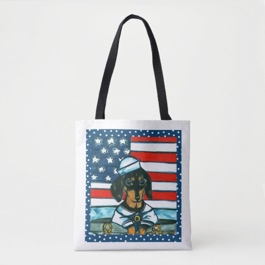 Marine teefje  tote bag (Voorkant)