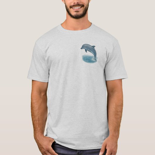Marine themed - Dolphin T-shirt (Voorkant)