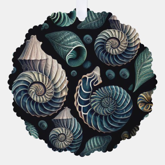 Marine Treasures Ornament Kaart (Voorkant)