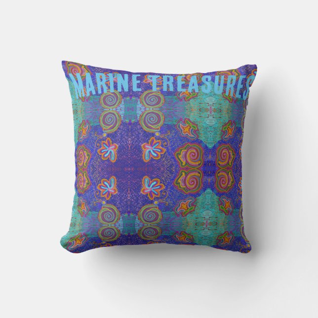 Marine Treasures Pillow Kussen (Voorkant)