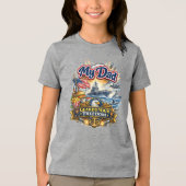 Marine Tri-Blend Shirt (Voorkant)