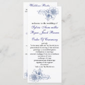 Marine Trouwprogramma Programmakaart (Voorkant / Achterkant)