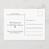 Marine Turquoise Pauwveren Boho Save the Date Aankondigingskaart (Achterkant)