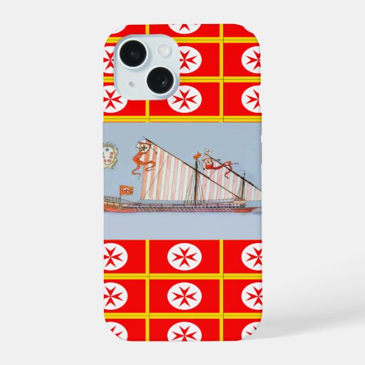 Marine Tuscany Medici iPhone 15 Case (Achterkant)