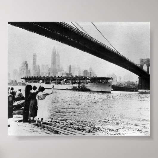  marine USS Langley New York NY Poster (Voorkant)