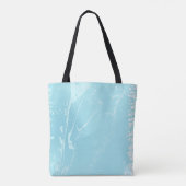 Marine Vibes Abstract Tote Bag (Achterkant)