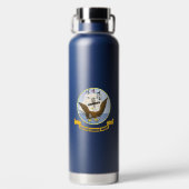 Marine Waterfles (Achterkant)