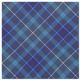 Marine Witte Geruite Krachtige Patroon Tartan Retr Stof