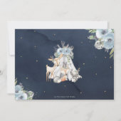 Marine Woodland Dieren Tribale Boho Jongens Baby S Kaart (Achterkant)