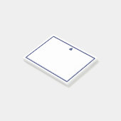 Marine zeilboot post-it® notes (Schuin)