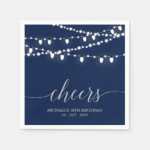 Marine & Zilver Elegante Lichten Volwassenen Verja