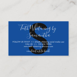 Marine Zwart Tanden Witten Nazorg Tips Visitekaartje