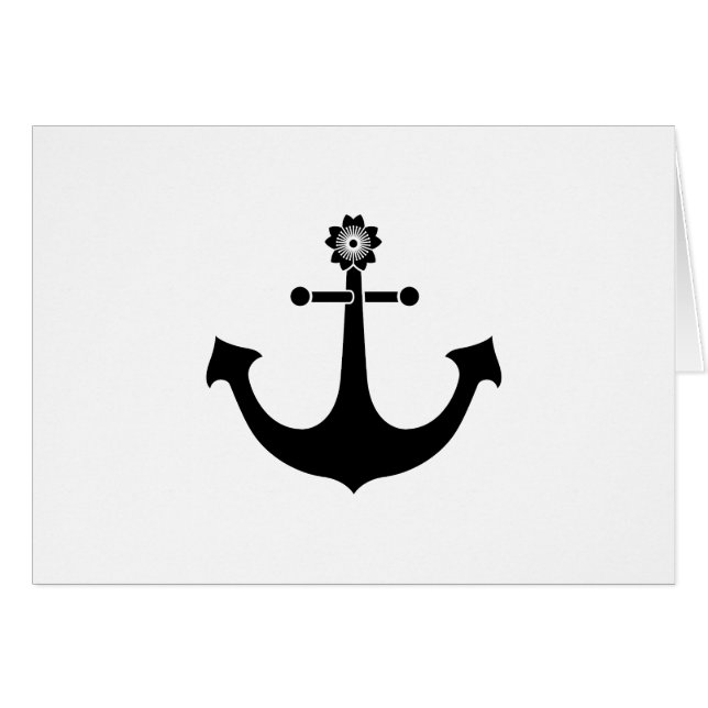 Marineanker (Voorkant Horizontaal)