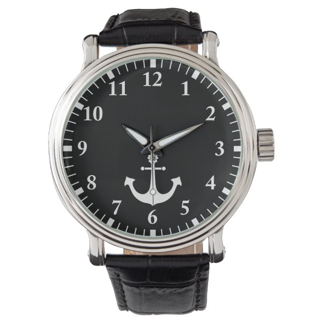 Marineanker Horloge (Voorkant)