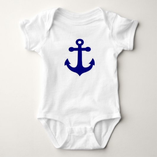 marineanker nautisch romper (Voorkant)