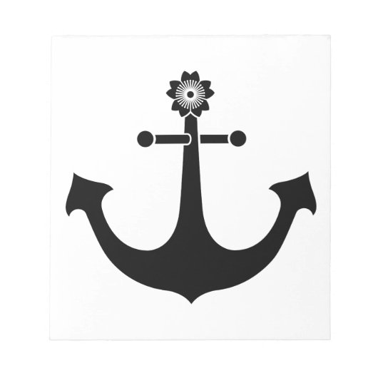 Marineanker Notitieblok (Voorkant)