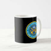 Marinebasis Norfolk Koffiemok (Voorkant rechts)