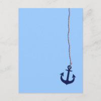marineblauw anker