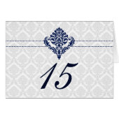 " marineblauw " - badtafel (Voorkant Horizontaal)