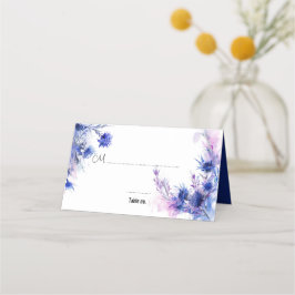 Marineblauw binnen 💙Korenbloem Reverie Plaatskaartje
