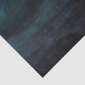 Marineblauw & Blauwgroen moderne Waterverf bruilof Tissuepapier (Detail)