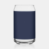 Marineblauw Blikvorm Glas (Voorkant)