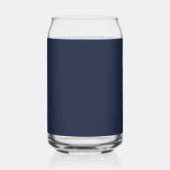 Marineblauw Blikvorm Glas (Links)