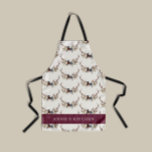Marineblauw bogundy florale elegant elegant schort<br><div class="desc">De roestachtige loof,  florale en vlekantaarns maken het schort van cadeautjes persoonlijk aan. Met prachtige waterverf bladeren,  witte,  bruine,  bleke roze,  marineblauw en sage groene floralen,  vleiende geweien,  zal deze moderne rustige set er in je huis stijlvol uitzien en een geweldige herinnering aan je speciale dag.</div>