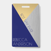 Marineblauw Bruiloft VIP Creatieve Escort Place Ca